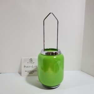 NIB Partylite P7588 Lime Tealight Lantern